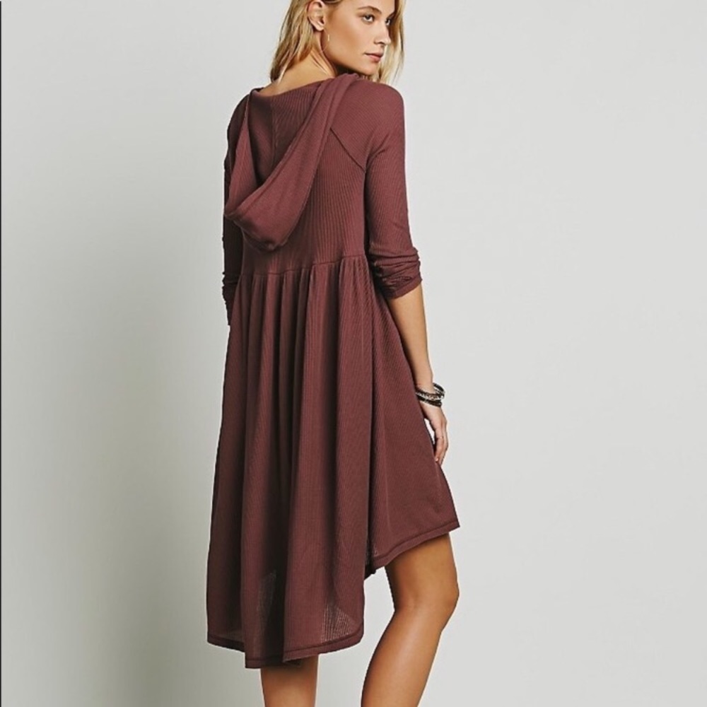 Free People Comfy Hooded Dress - Picture 2 of 6